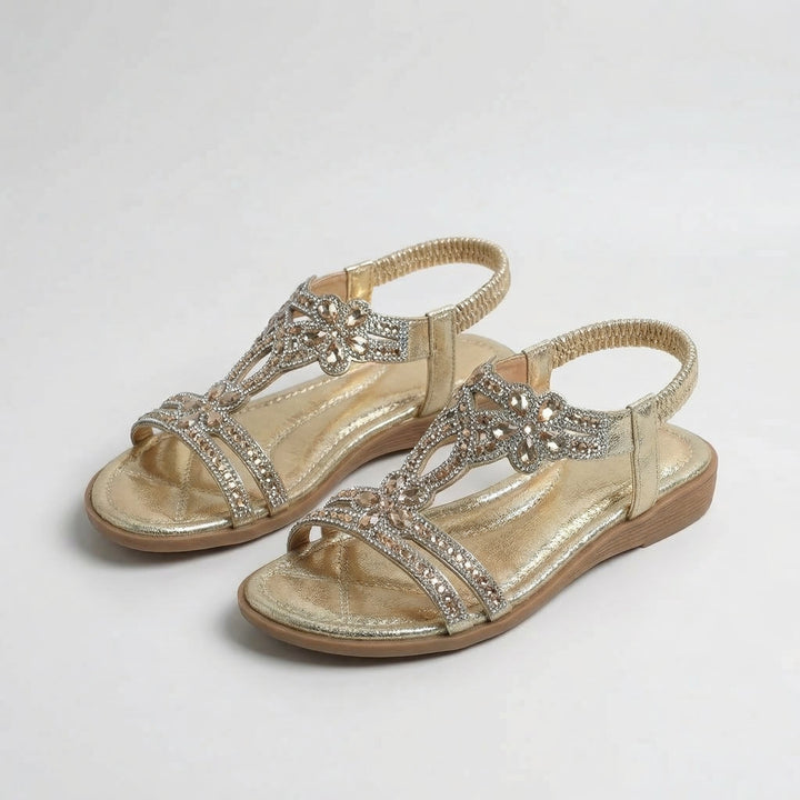 Bohème | Embellished Flat Sandals