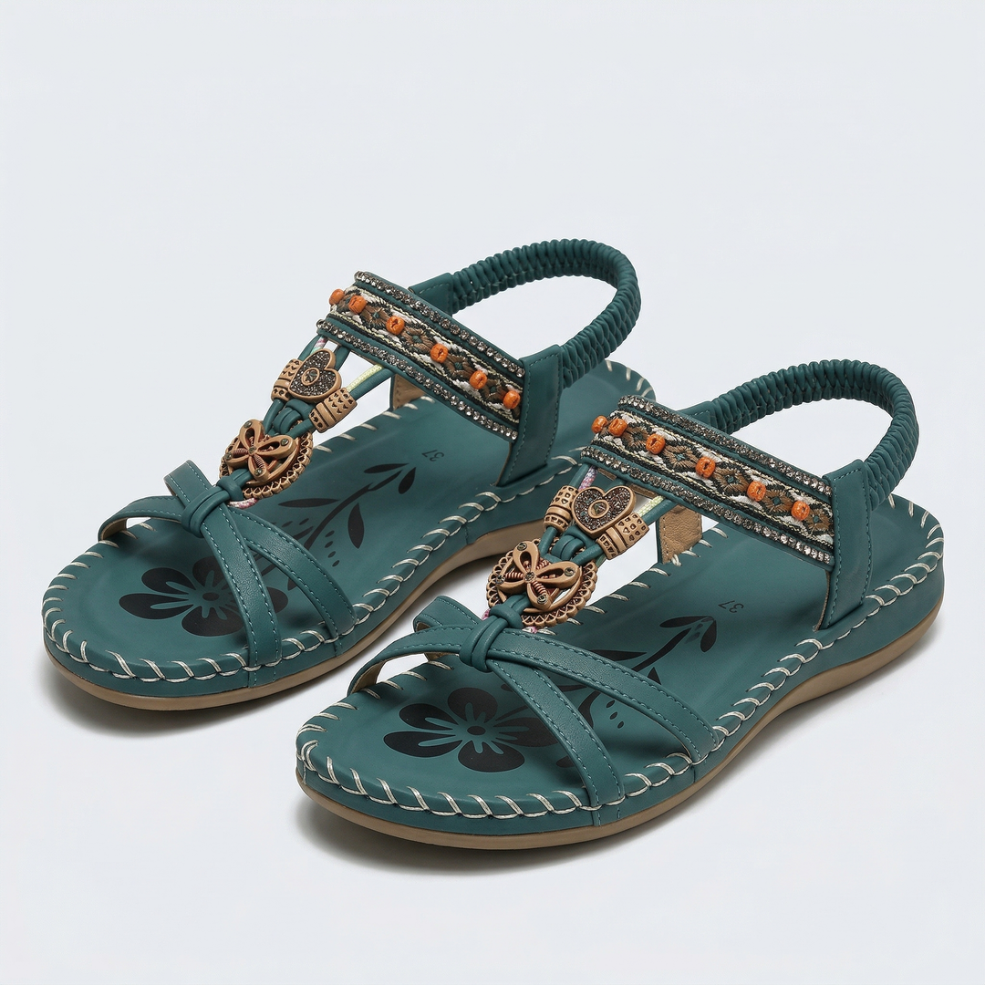 Nadia | Embellished Toe Post Sandals