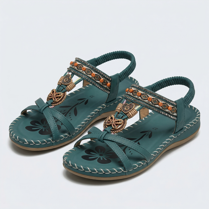 Nadia | Embellished Toe Post Sandals