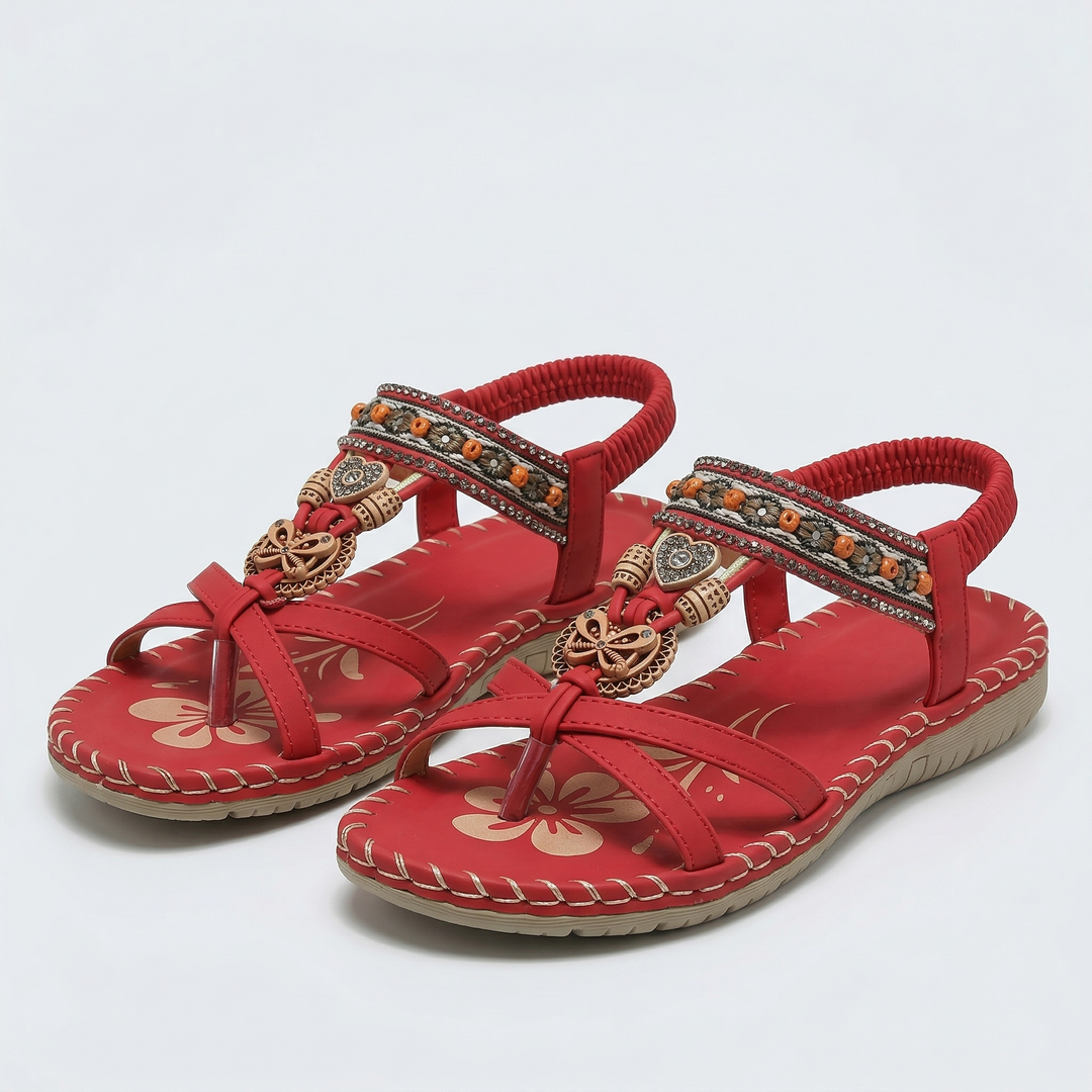 Nadia | Embellished Toe Post Sandals