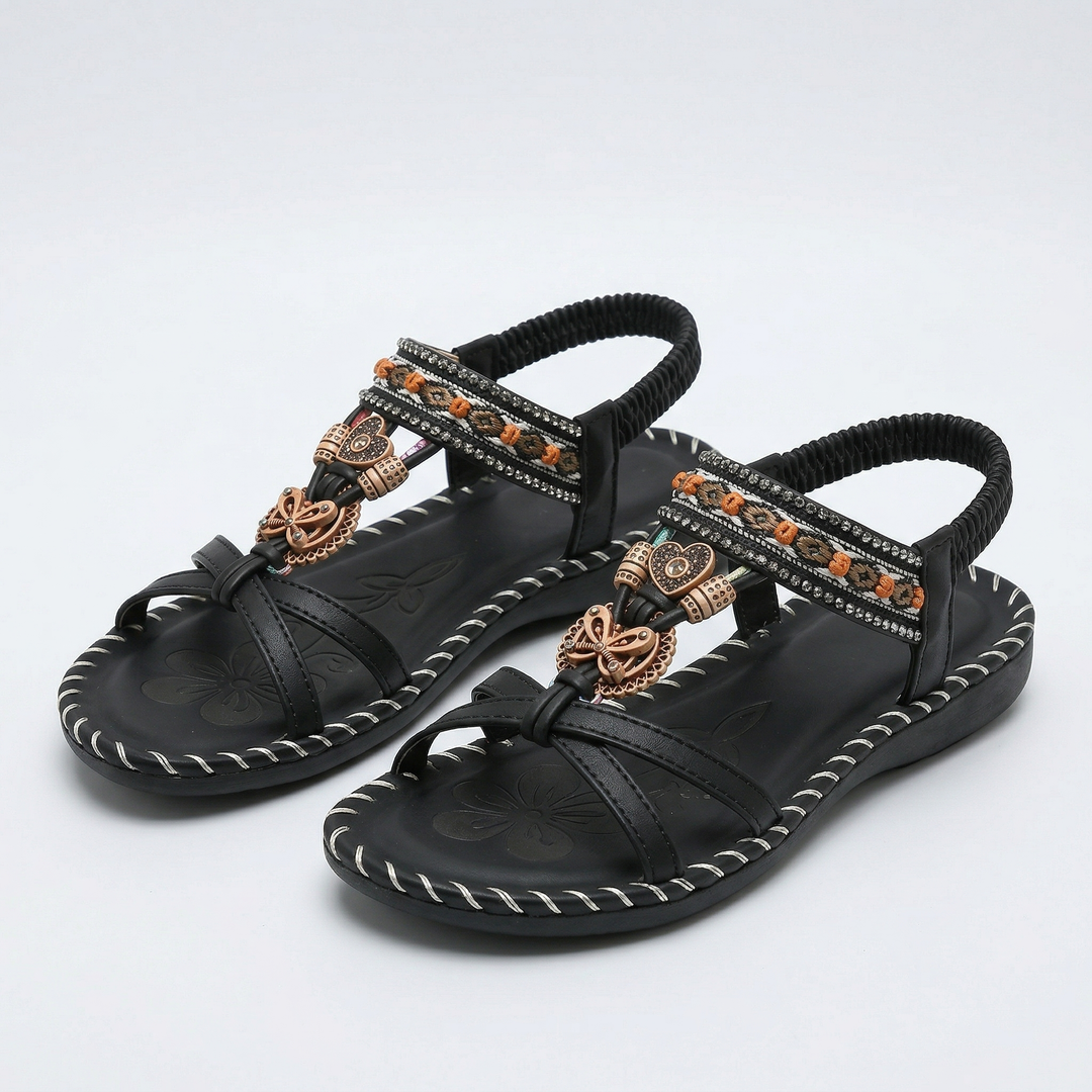 Nadia | Embellished Toe Post Sandals