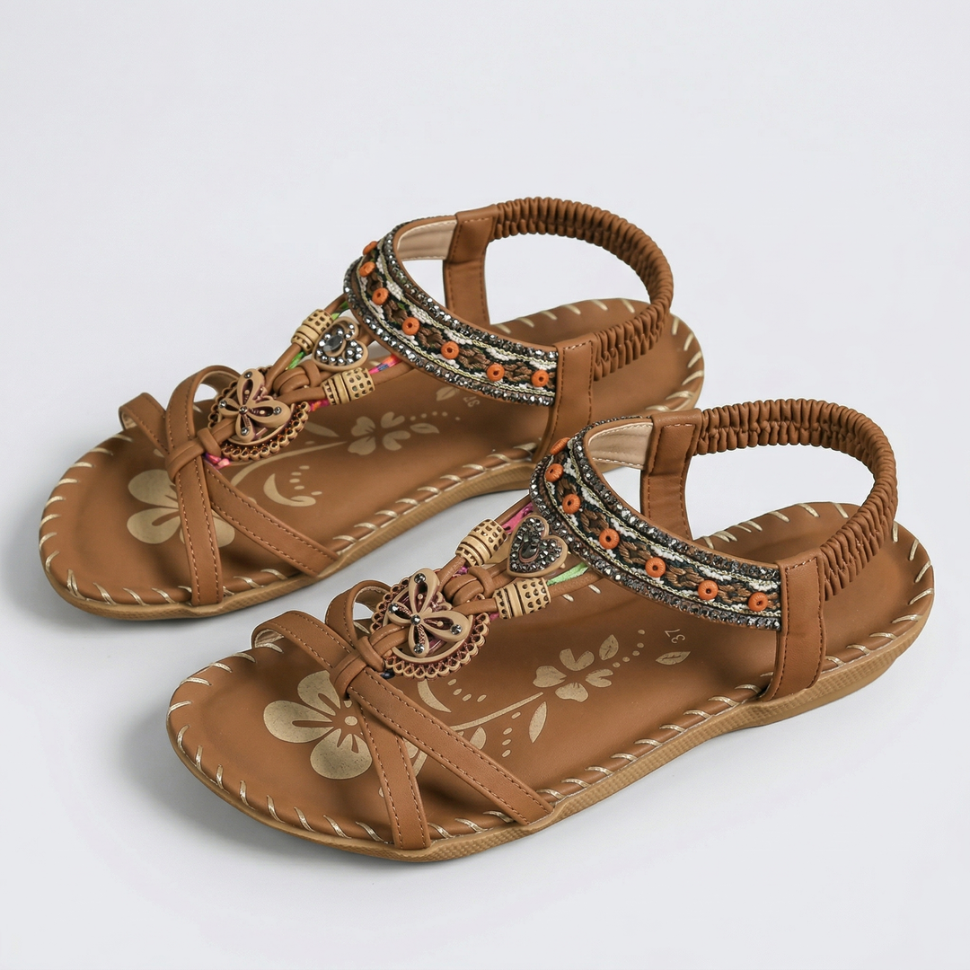 Nadia | Embellished Toe Post Sandals