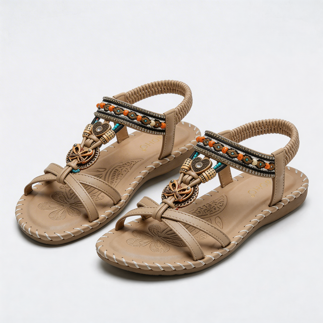 Nadia | Embellished Toe Post Sandals