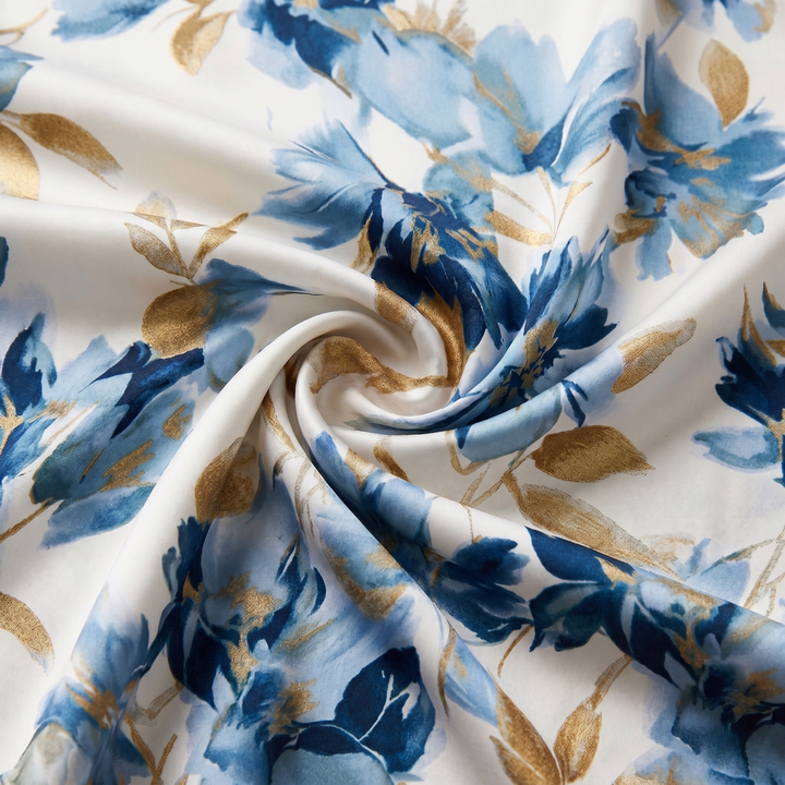 Denise | Floral Wrap Midi Dress