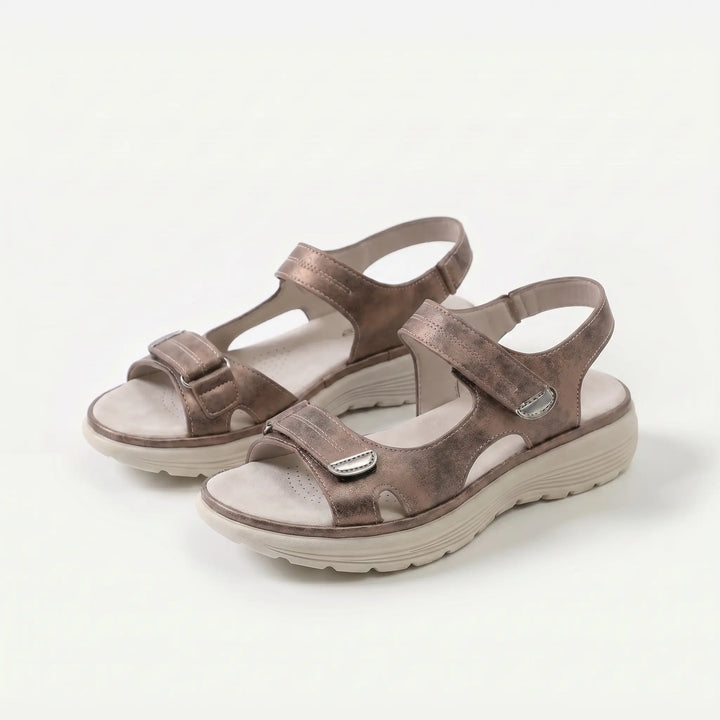 Soline | Wide Fit Velcro Sandals