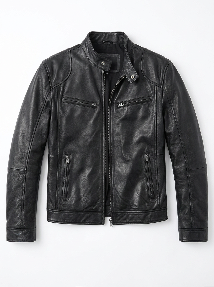 Victoria | Leather Biker Jacket