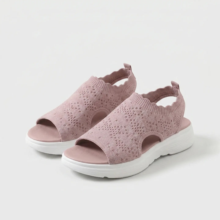 Amalfi | Breathable Mesh Platform Sandals