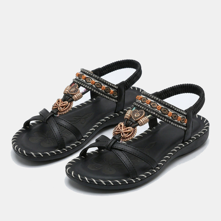 Nadia | Embellished Toe Post Sandals