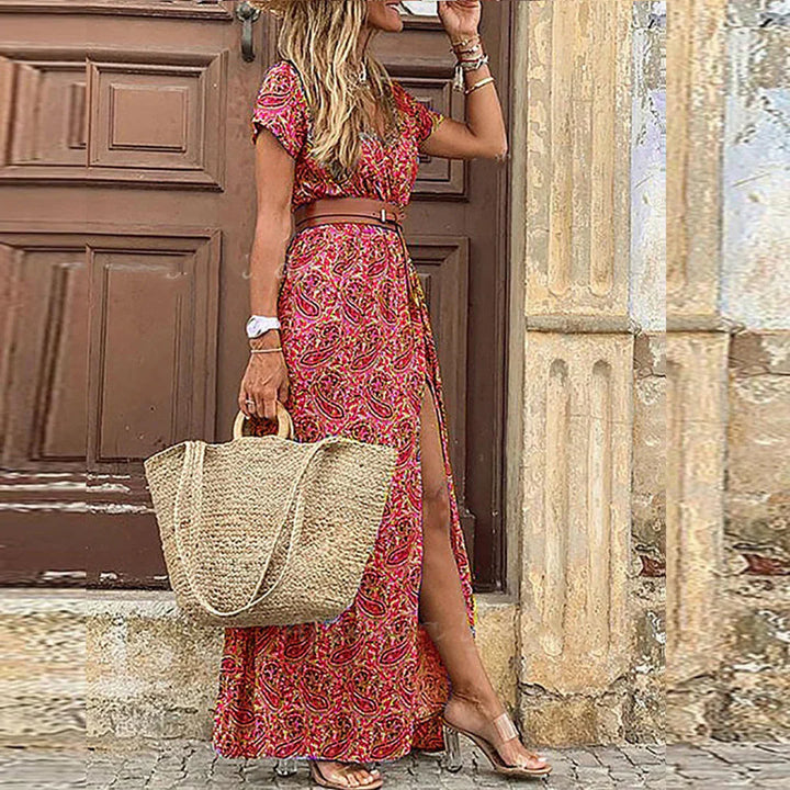 Sybella - Floaty Boho Maxi Dress