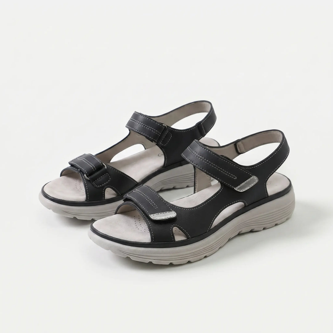 Soline | Wide Fit Velcro Sandals